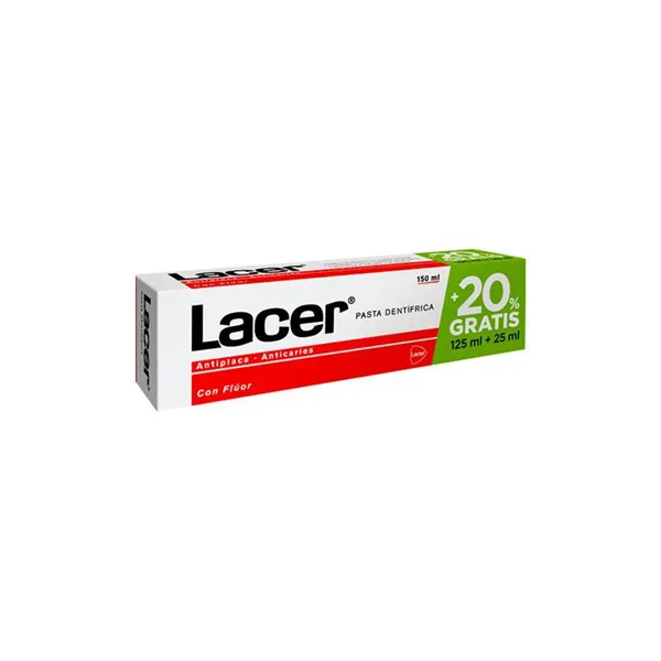 Lacer Toothpaste 125 25ml Free