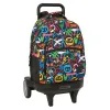 Школьный рюкзак с колесиками Safta Colors 33 x 45 x 22 cm граффити