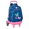 Школьный рюкзак с колесиками BlackFit8 Mariposas Разноцветный 33 x 45 x 22 cm Бабочки