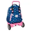 Mokyklinė kuprinė su ratukais BlackFit8 Mariposas Spalvotas 33 x 45 x 22 cm Drugeliai
