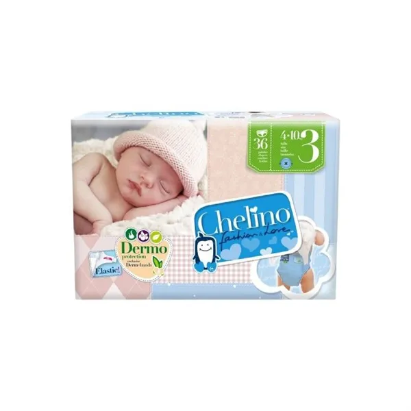 Chelino Fashion&Love Diaper T-3 36 Units