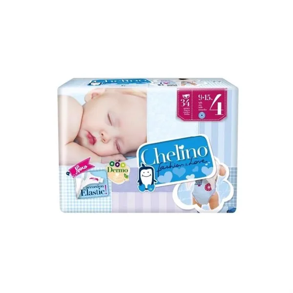 Chelino Fashion&Love Diaper T-4 34 Units