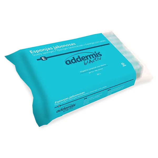 Indasec Addermis Biactiv Soapy Sponge 20 Units