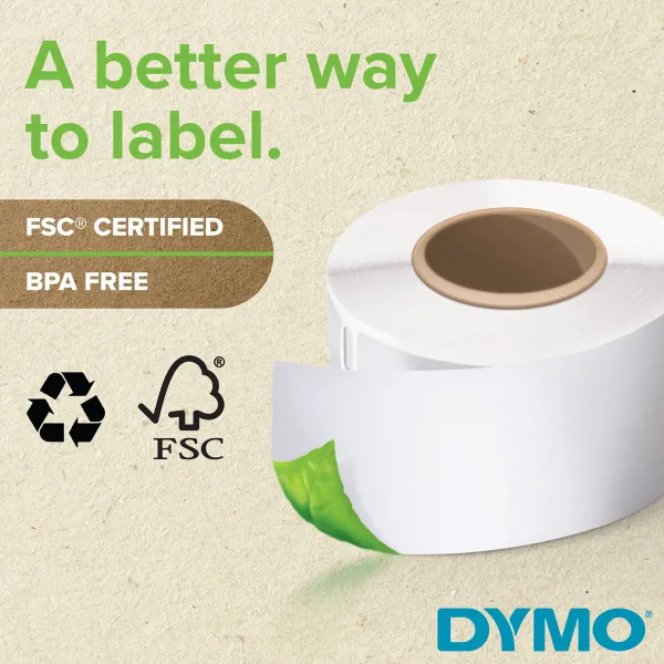 Этикетки для принтера Dymo Durable Белый