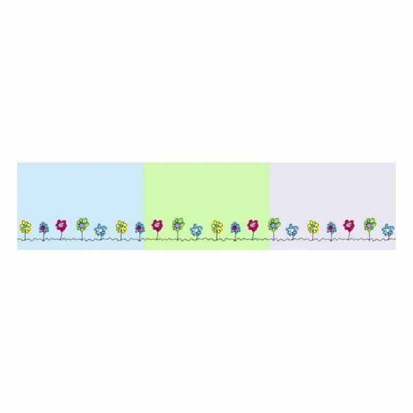 Mazuļa gultas aizsargs Cool Kids Patch Garden (60 x 60 x 60 + 40 cm)