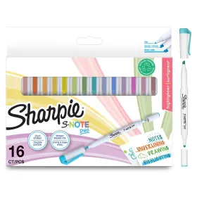 Flomasteru Komplekts Sharpie S-Note Duo Dubultā 16 Daudzums
