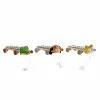 Ksylofoni DKD Home Decor 27 x 13,6 x 8,5 cm Metalli Puu (3 Kappaletta)