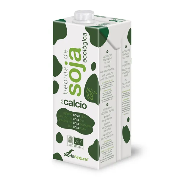 Alecosor Pack Leche Soja Biologica Con Calcio 6 X 1 Litro