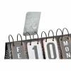 Настольный календарь DKD Home Decor Белый Чёрный 34 x 13 x 21 cm