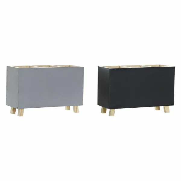 Organizētājs DKD Home Decor rakstāmgalds Koks (2 pcs) (18 x 7.5 x 12 cm)