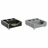 организатор DKD Home Decor Письменный стол Деревянный (18 x 18 x 7 cm) (2 pcs)