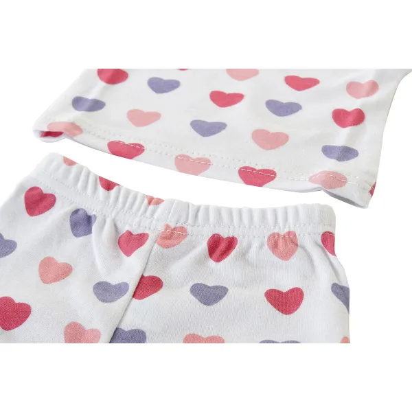 Предметы одежды DKD Home Decor Белый Розовый (2 штук) Хлопок 0-6 Months