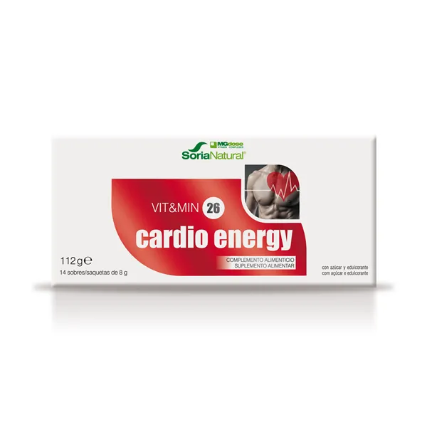 Mgdose Vit y Min 26 Cardio Energy 8g 14 Sobres