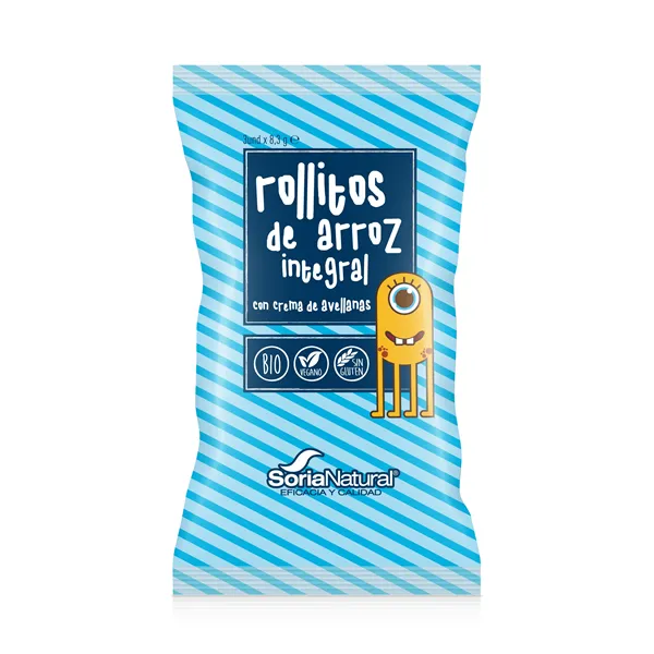 Alecosor Exp Rollitos De Arroz Con Cacao y Avellanas