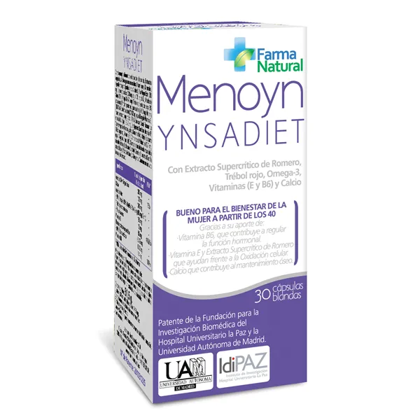 Ynsadiet Menoyn 30 Caps Blandas