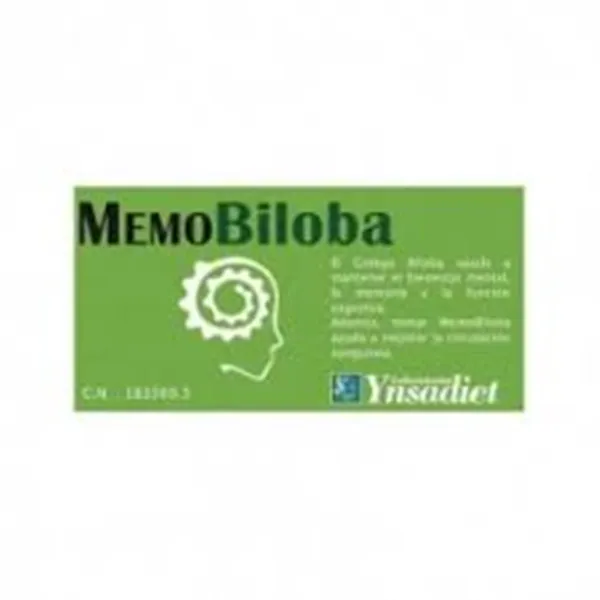 Ynsadiet Memobiloba 80 Comp X 500 Mg