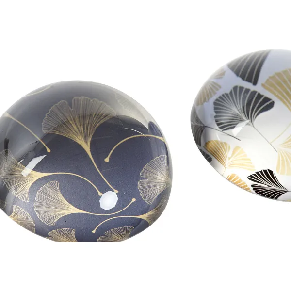 Popierinis svarelis DKD Home Decor Stiklas (2 vnt.)