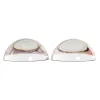 Paperipaino DKD Home Decor Kristalli (2 osaa)