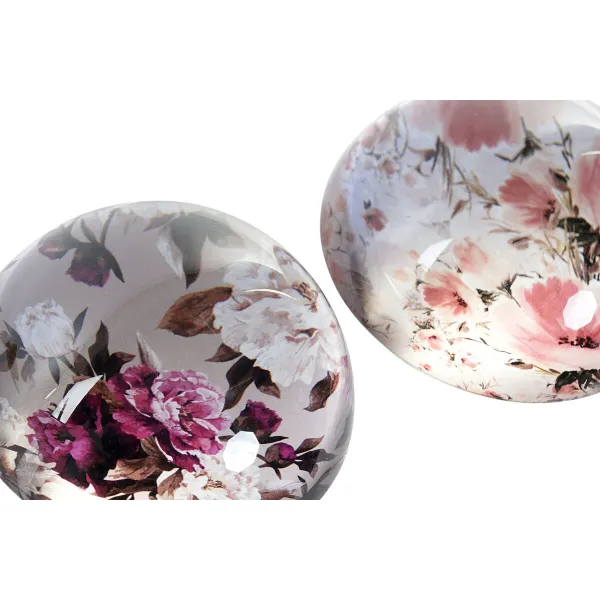 Papīra svars DKD Home Decor Stikls (2 gb.)