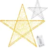 Joulukoriste Springos CL4127 100 LED tähti, lämmin valkoinen
