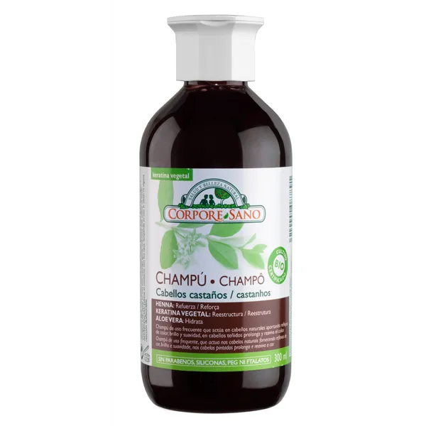 Corpore Champu Henna Cab Castaños 300ml Bio