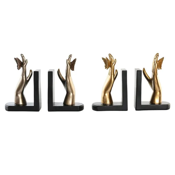 Пюпитр DKD Home Decor 22 x 8,5 x 17 cm Sveķi (2 gb.)