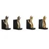 Пюпитр DKD Home Decor 22 x 8,5 x 17 cm Sveķi (2 gb.)