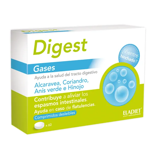 Eladiet Bigest Digest Gases 60 Comp