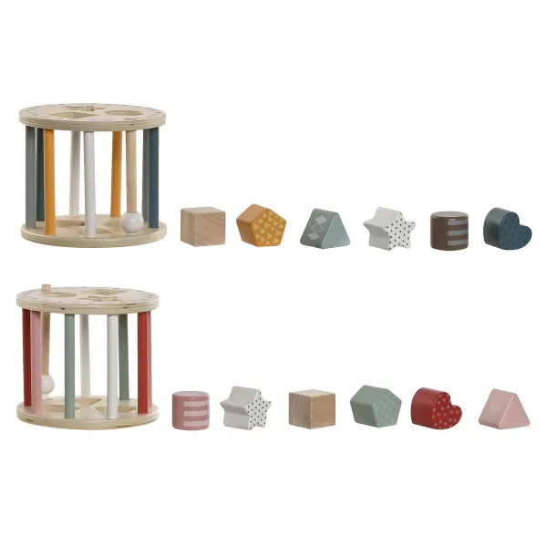 Edukacinis žaidimas Home ESPRIT 13 x 13 x 11 cm (2 vnt.)