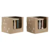 Opettavainen peli Home ESPRIT 13 x 13 x 11 cm (2 osaa)
