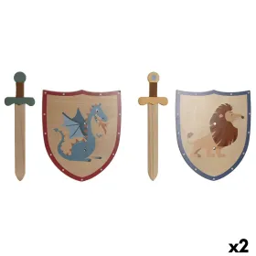 Mängumõõk Home ESPRIT 28 x 0,5 x 33,5 cm (2 Ühikut)