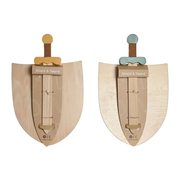 Toy Sword Home ESPRIT 28 x 0,5 x 33,5 cm (2 Units)