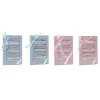 Ruokalappusetti Home ESPRIT Sininen Pinkki Puuvilla 19 x 29 x 3 cm (4 osaa)