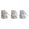 Pūkaina Rotaļlieta Home ESPRIT Zils Bēšs Rozā Poliesters 20 x 10 x 15 cm (3 gb.)