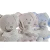 Pūkaina Rotaļlieta Home ESPRIT Zils Bēšs Rozā Poliesters 20 x 10 x 15 cm (3 gb.)
