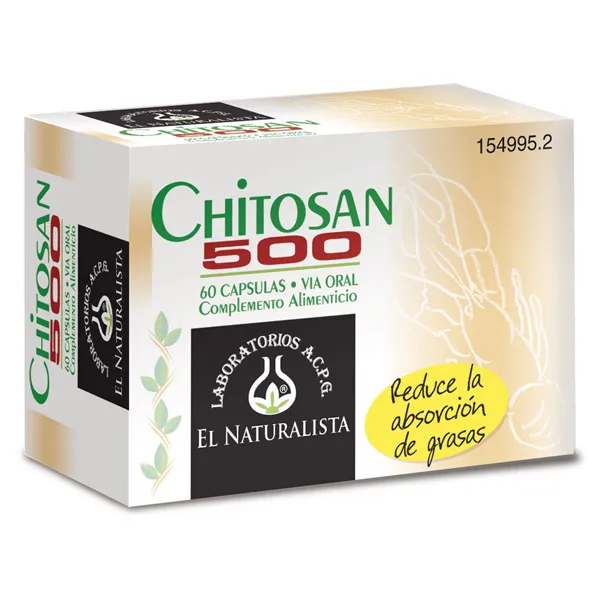 El Natural Chitosan 500 60 Caps