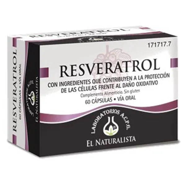 El Natural Resveratrol 60 Caps