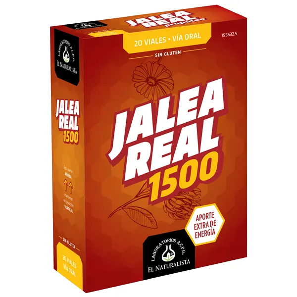 El Natural Jalea Real 1500 20 Viales Abre Facil