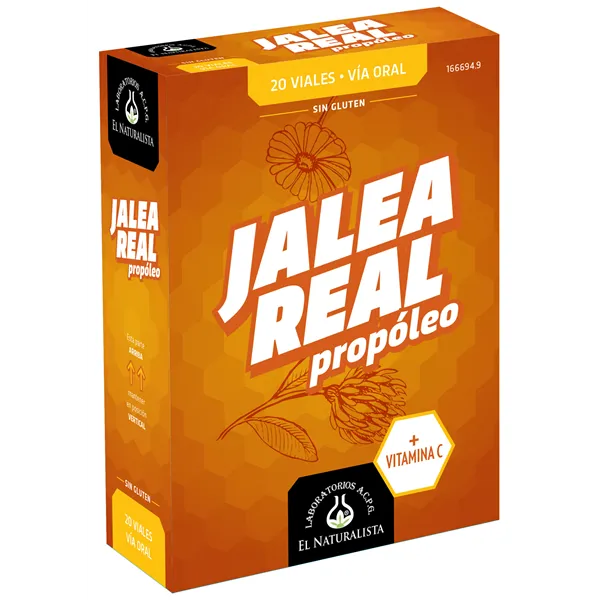 El Natural Jalea Real Adultos Con Propoleo 20 Viales Abre Fac