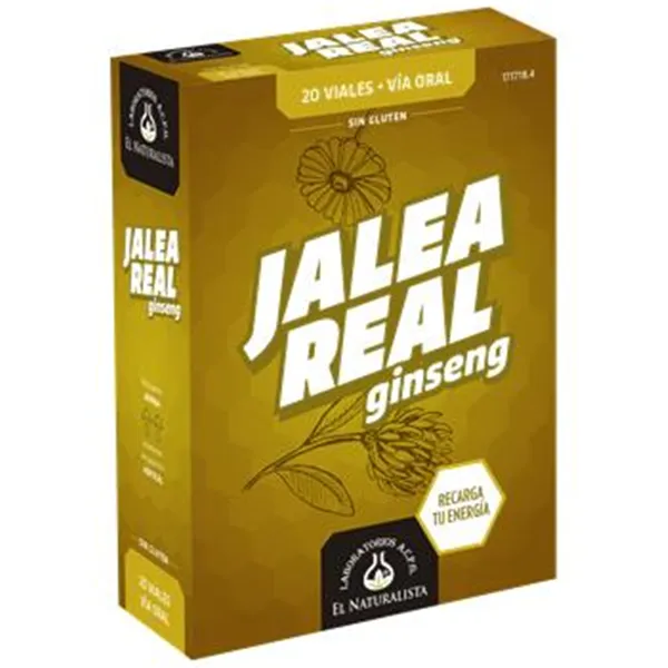 El Natural Jalea Real Con Ginseng 20 Viales Abre Facil