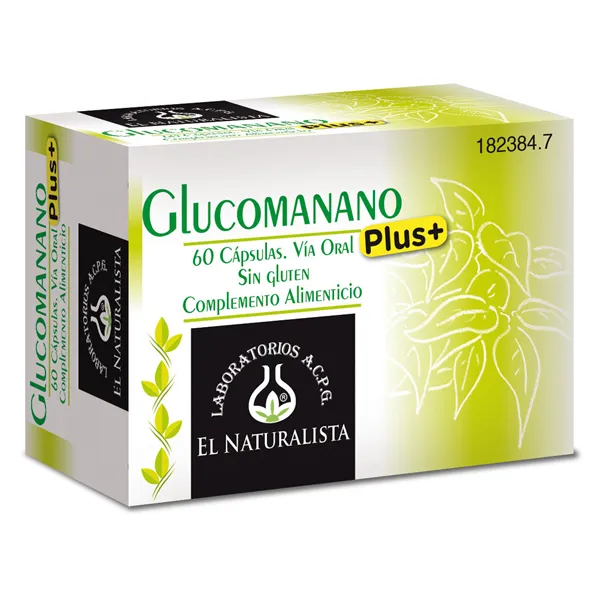 El Natural Glucomanano Plus 60 Caps