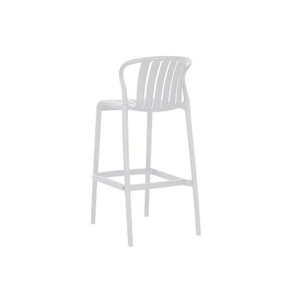 Stalo rinkinys su 2 kėdėmis Home ESPRIT Balta Metalinis polipropileno 60 x 60 x 102 cm
