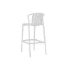 Galda komplekts ar 2 krēsliem Home ESPRIT Balts Metāls polipropilēns 60 x 60 x 102 cm