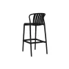 Galda komplekts ar 2 krēsliem Home ESPRIT Melns Metāls polipropilēns 60 x 60 x 102 cm