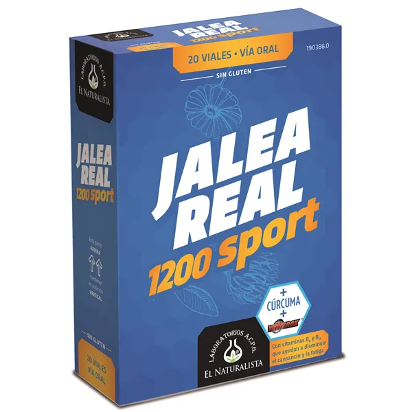 El Natural Jalea Real Sport 20 Viales Abre Facil