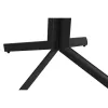 Galda komplekts ar 2 krēsliem Home ESPRIT Melns Metāls polipropilēns 60 x 60 x 102 cm