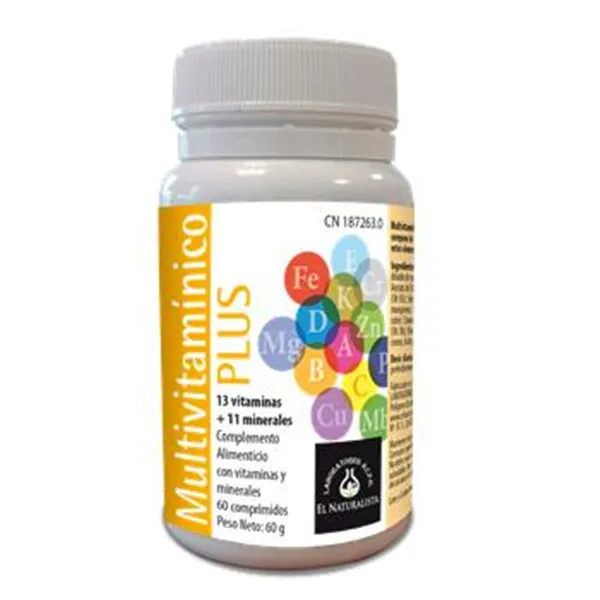 El Natural Multivitaminico Plus 60 Comp