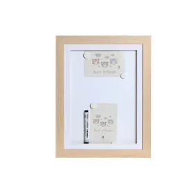 Glezna Home ESPRIT Balts Dabisks 34 x 3 x 44 cm