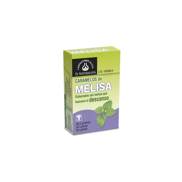 El Natural Caramelos Melisa Stevia 36,5g