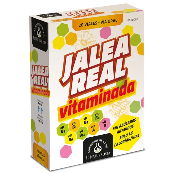 El Natural Jalea Real Vitaminada 20 Viales Abre Facil